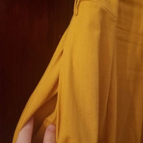 Sara Swing Dress Collectif London Yellow La La Land - Picture 7 of 7